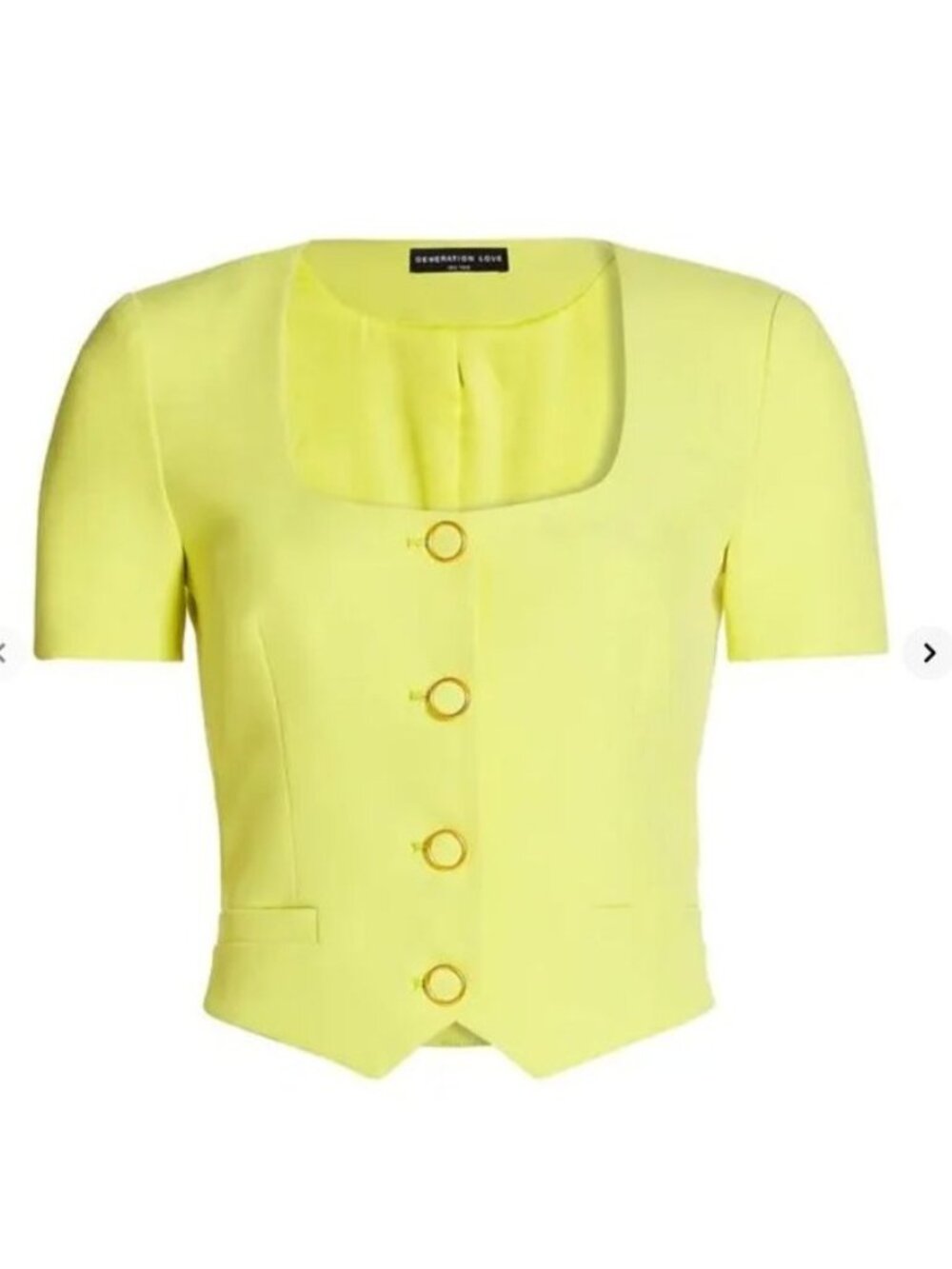 Generation Love regina stretch crepe blazer medium